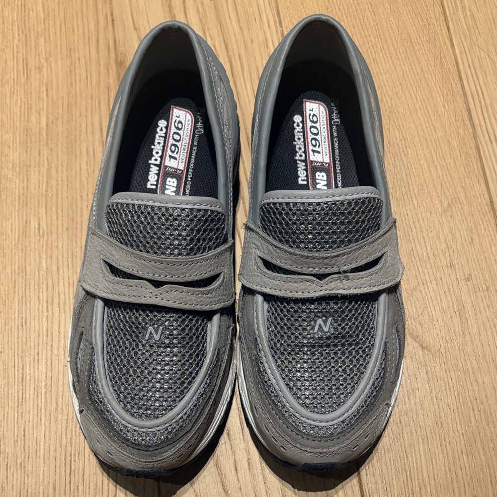New Balance Gray 1906L Hybrid Sneakers/Loafer